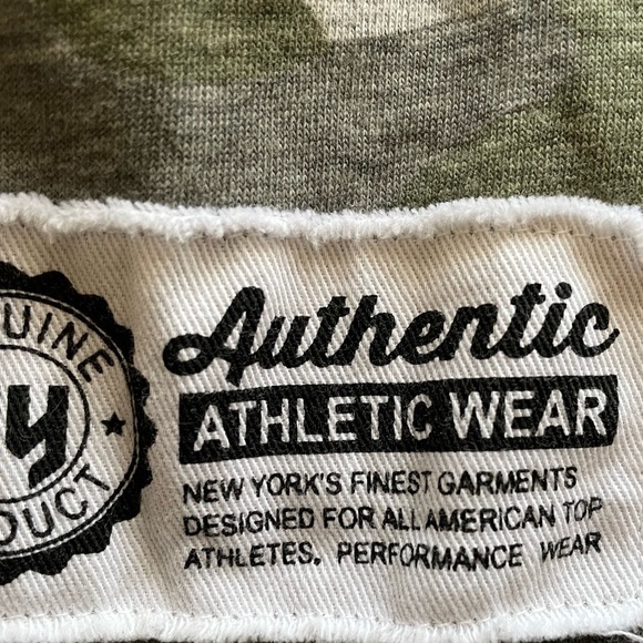 American Destiny mens camouflage short sleeve button down shirt athletic - Picture 6 of 10